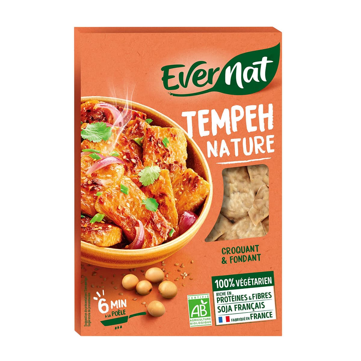 Tempeh nature bio Evernat