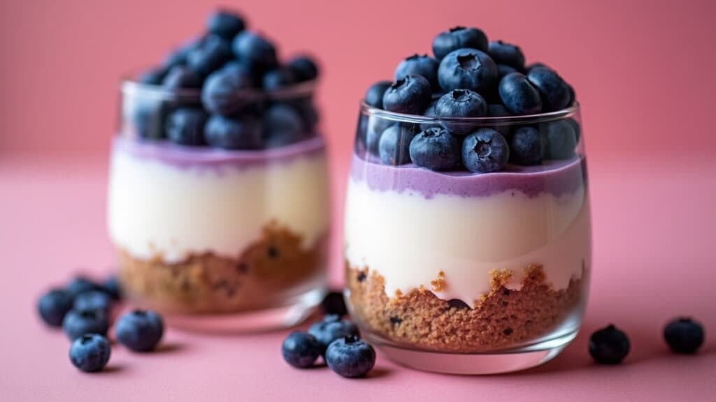 Des desserts vegan sous forme de yaourt