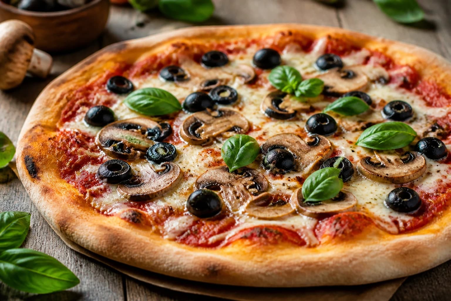 Pizza vegan : ma recette maison à la pâte croustillante