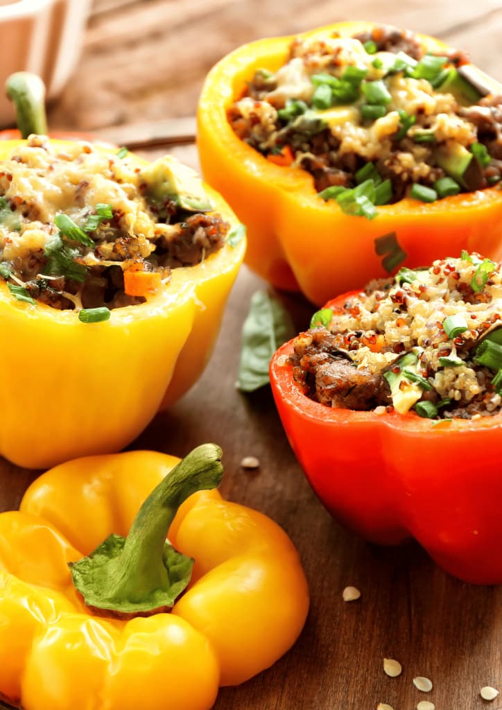 Poivrons farcis vegan : la recette préférée des Français