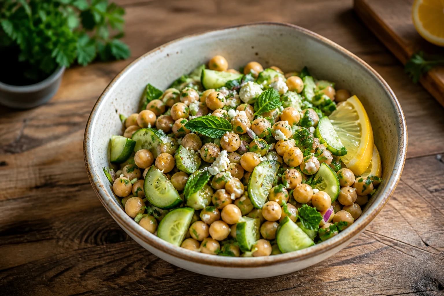 Salades de pois chiches : 10 idées gourmandes