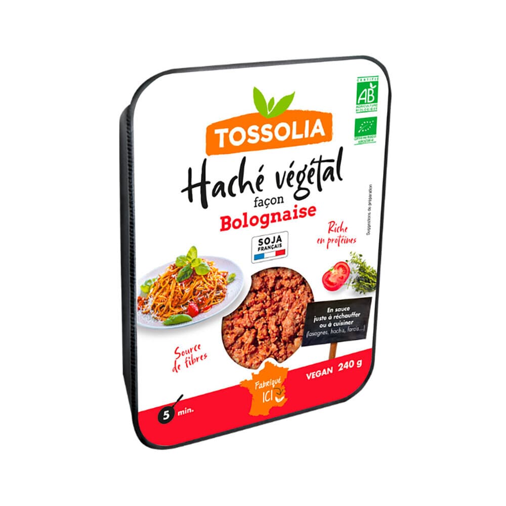 Haché Végétal Façon Bolognaise