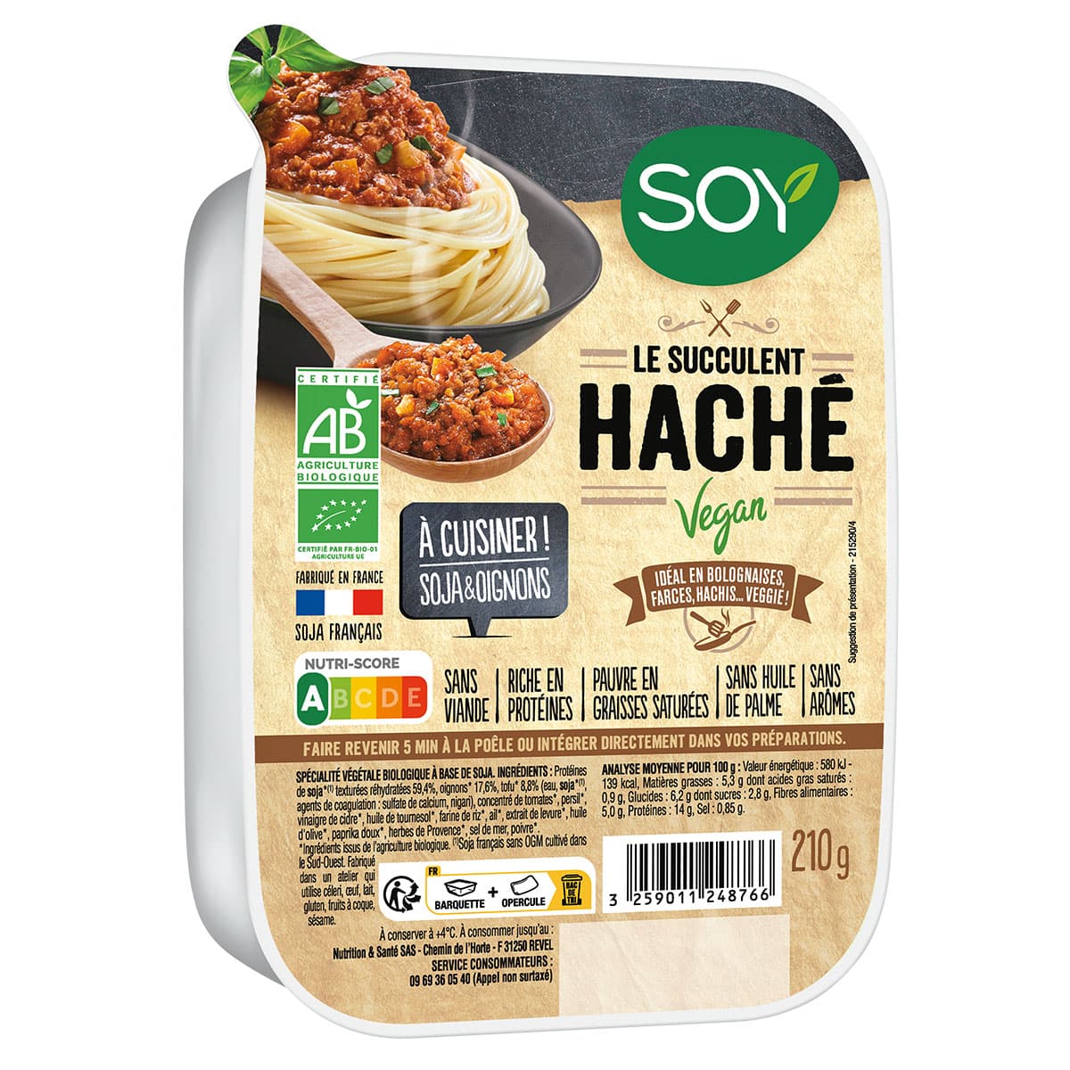 Haché Vegan 210g