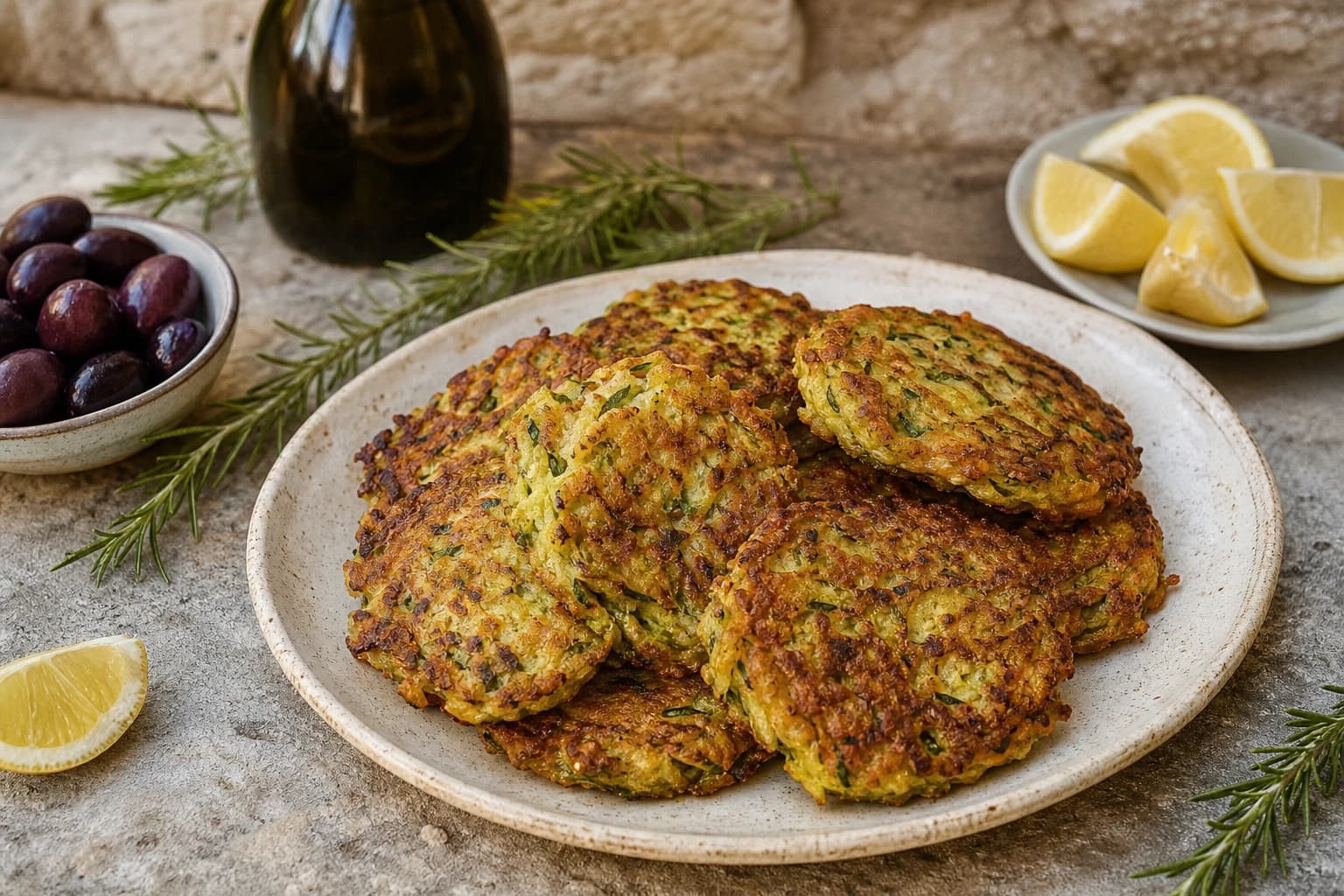 Beignets de courgette vegan : croustillants et fondants