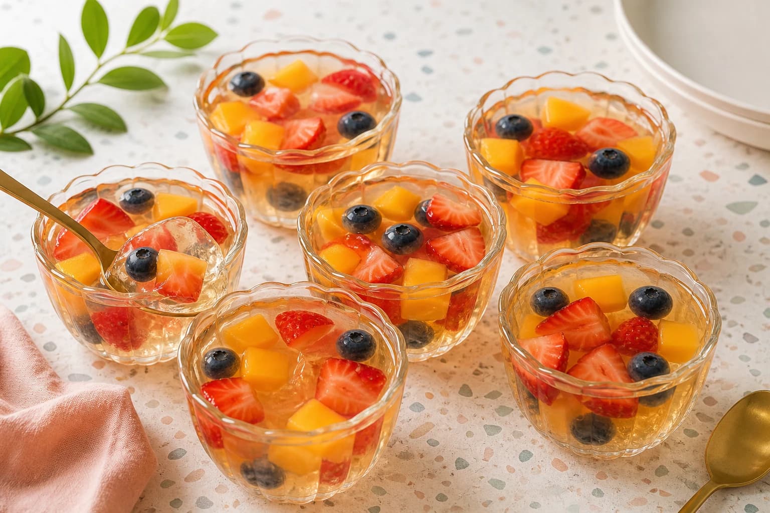 Gelée de fruits vegan à l’agar-agar, prise parfaite