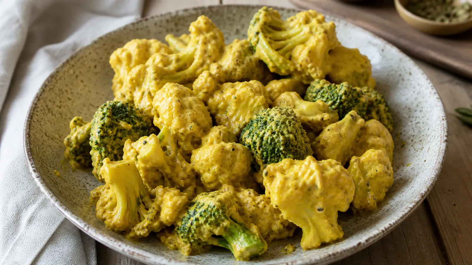 Faire une pâte bien assaisonnée pour la recette pakoras de legumes vegan