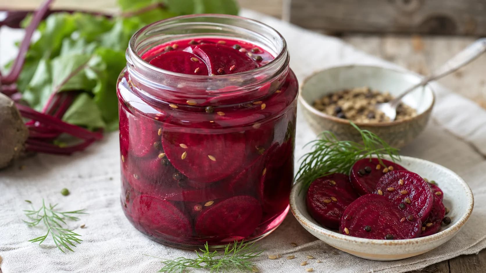 Pickles de betterave : croquants, acidulés et faciles