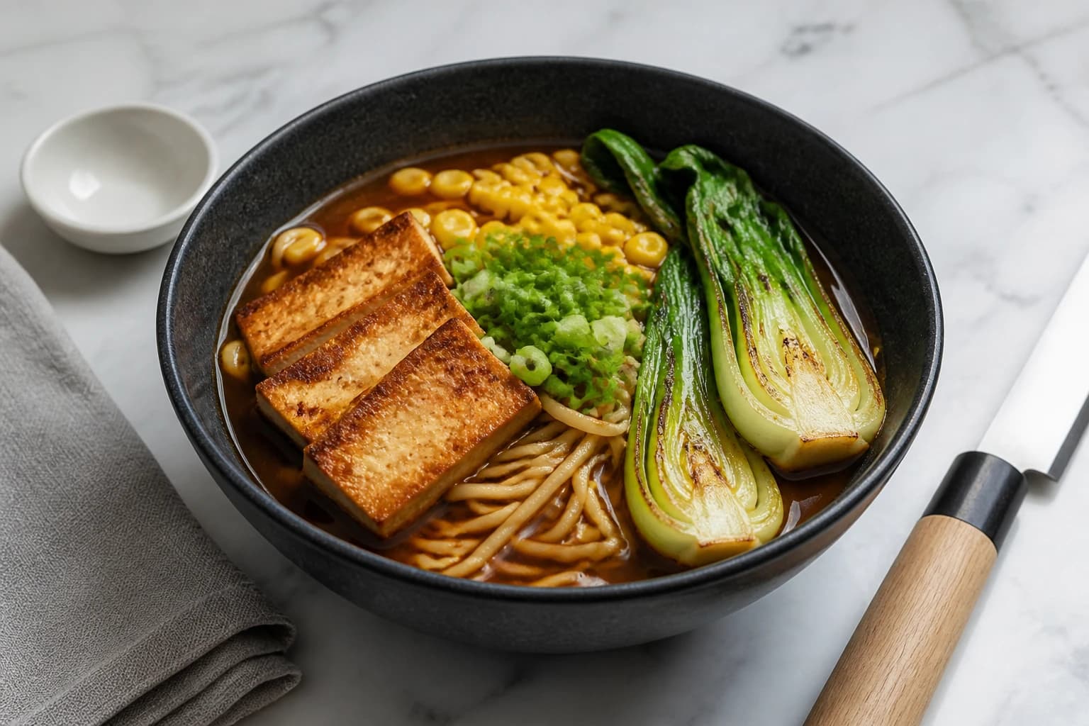 Ramen vegan : le bouillon miso qui change tout