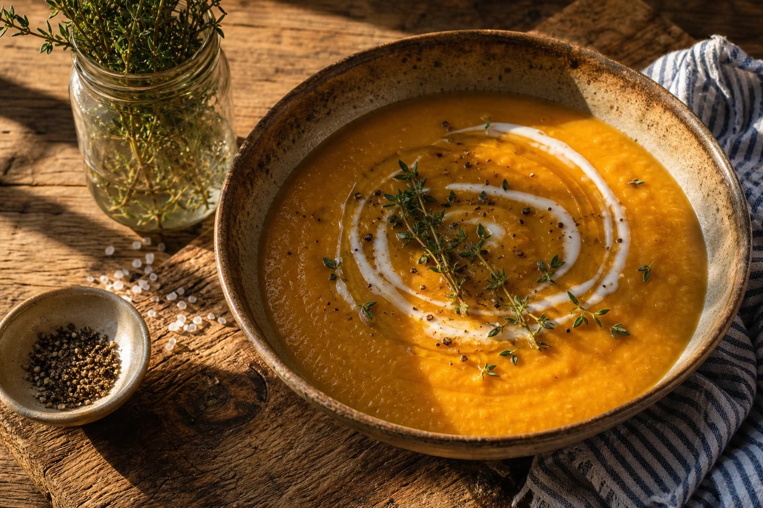 Soupe de lentilles corail crémeuse, prête en 30 minutes