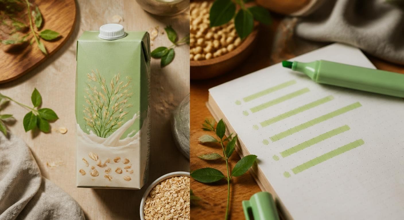 Produit végétal et notes de décryptage des allégations