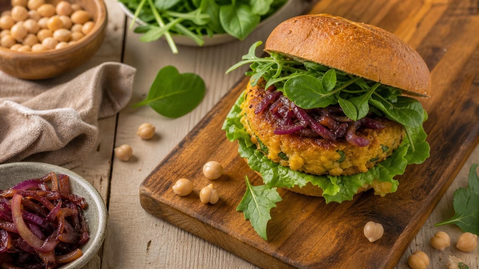 Burger végétarien maison : la recette qui tient