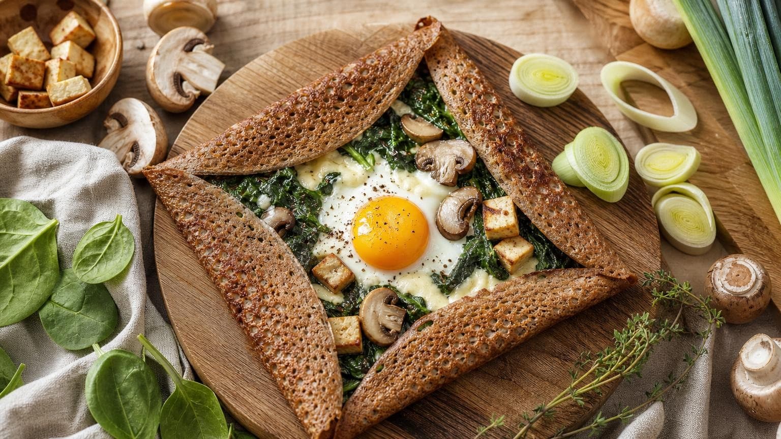 Garniture galette bretonne végétarienne : 30 idées