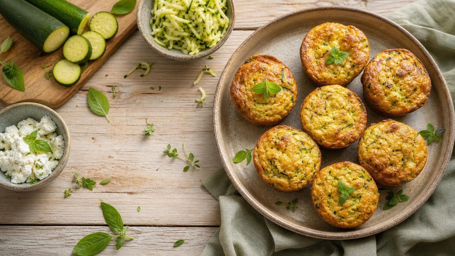 Muffins salés végétariens : recettes moelleuses