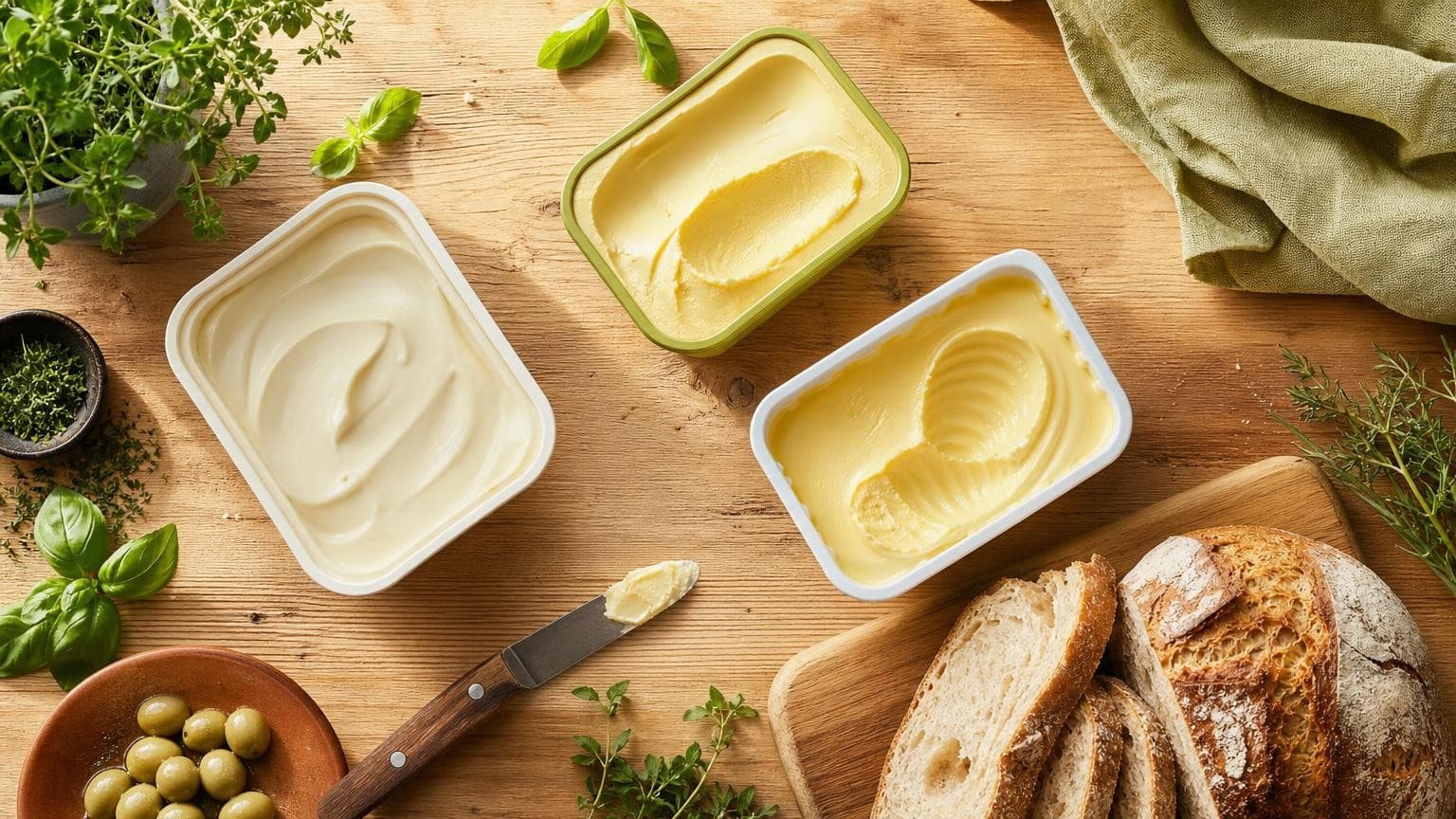 Quelle margarine choisir : le guide par usage
