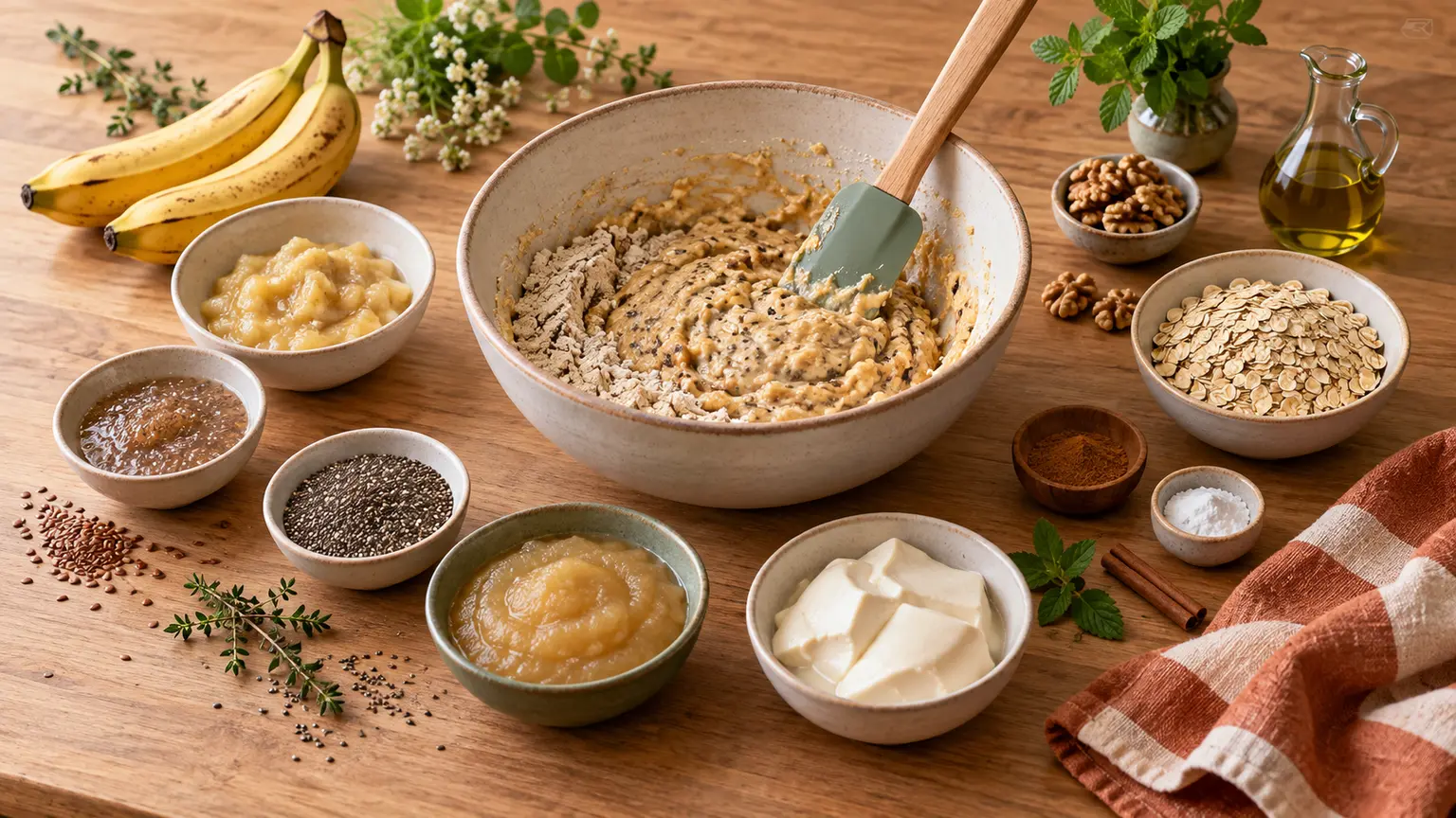 Tableau des substituts d'œuf en pâtisserie : le bon dosage