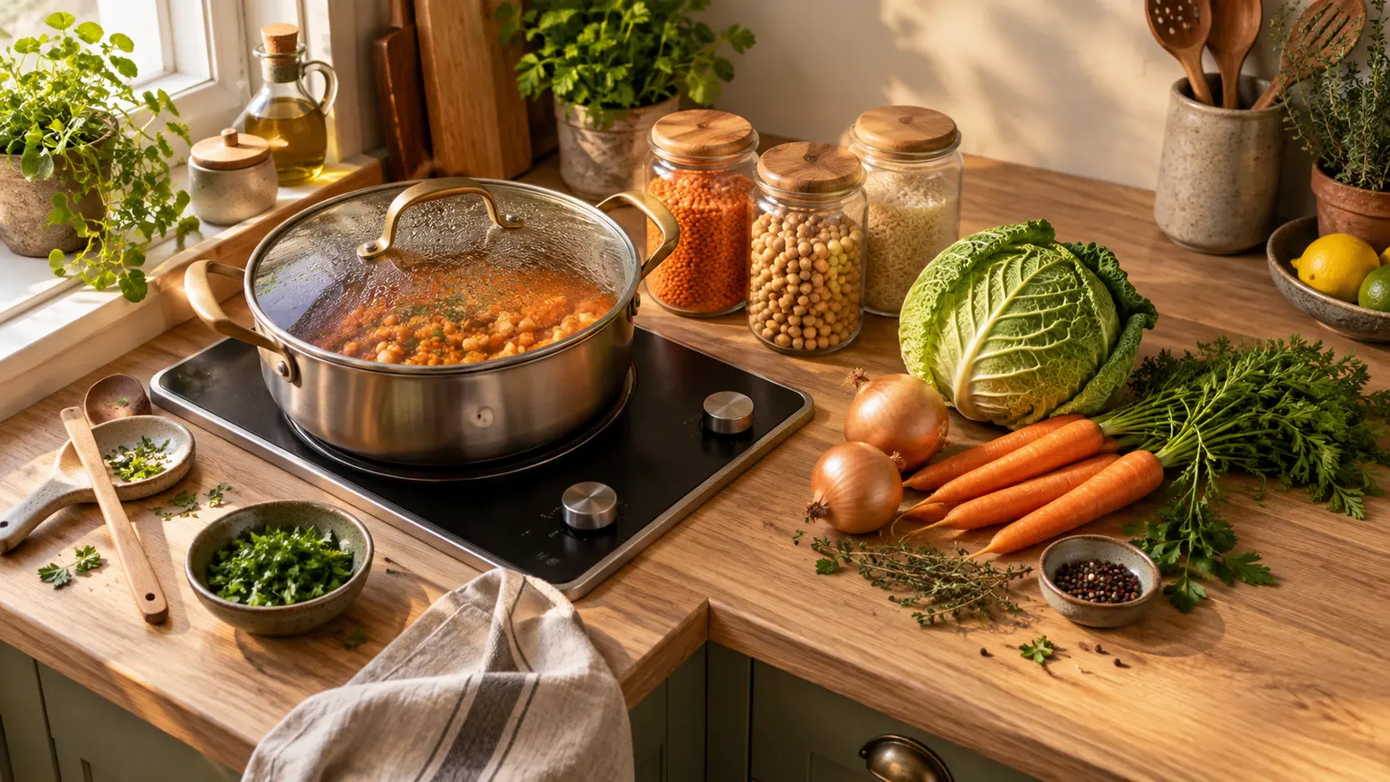 Cuisine vegan petit budget en appartement : guide