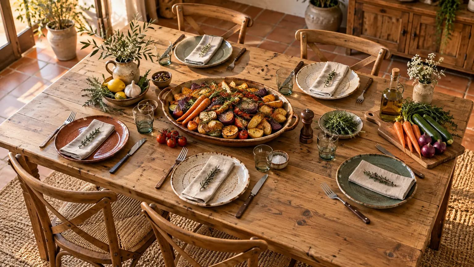 Recevoir des invités omnivores en vegan sans stress