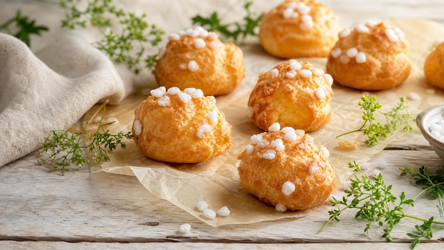 Chouquettes vegan : recette facile et inratable
